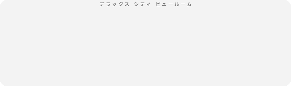 デラックス シティ ビュールーム